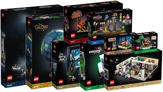 All LEGO Ideas sets 2022 Compilation/Collection Speed Build