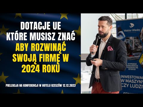 Wideo: Rodzaje dotacji dla przedsiębiorców indywidualnych na rozwój małych firm