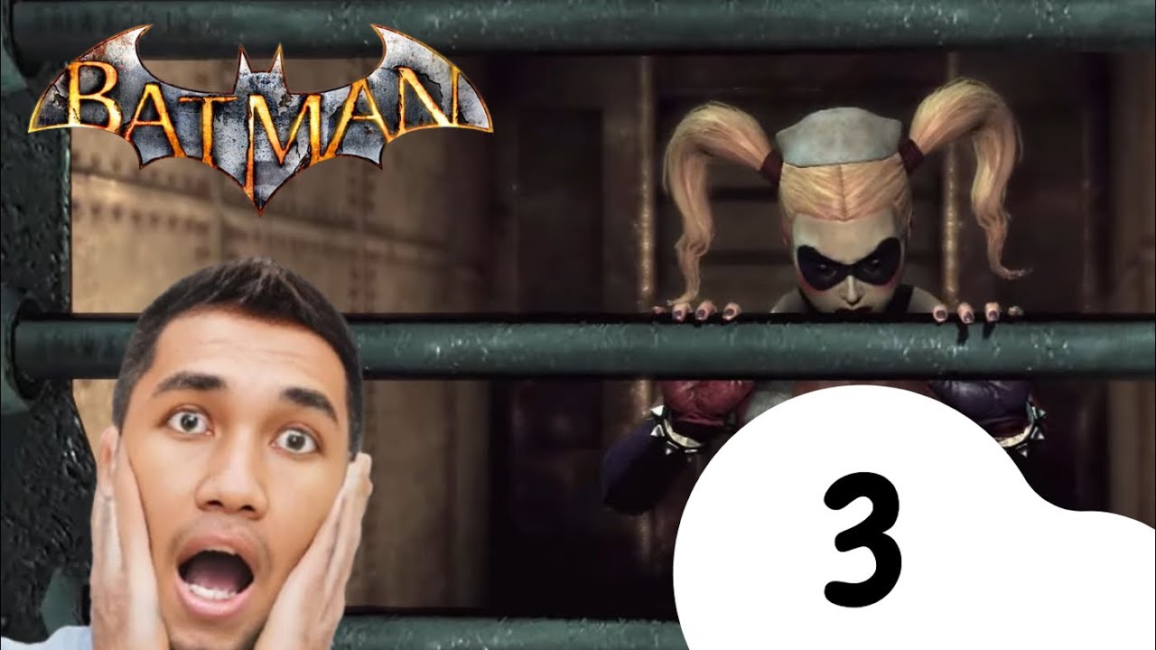 HARLEY QUINN BERHASIL DITANGKAP! Batman: Arkham Asylum HARD MODE #3