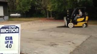 Forklifts & Material Handling Equipment Auction Lot 40 - 5,000 LB YALE GLC050VXNVSE083 LIFT TRUCK