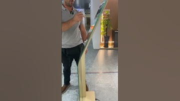 Try order a coffee with latest transparent oled screen, awesome!