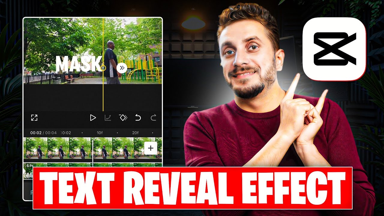 How to Make Cinematic Text Reveal Using Mask in CapCut | Easy Step by Step Tutorial