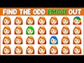 HOW GOOD ARE YOUR EYES ? Find The Odd Emoji Out | Emoji Puzzle Quiz