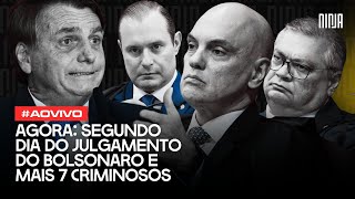 🔥AGORA: Segundo dia do Julgamento da quadrilha formada por Bolsonaro para dar um golpe🔥