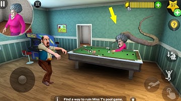 Scary Teacher 3D_New updater-New fun video everyday , gameplay walkthrough  part 444 ( android, ios)