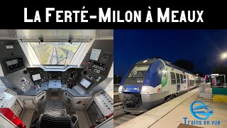 4K Cabride - En cabine de conduite entre Meaux et La Ferté-Milon