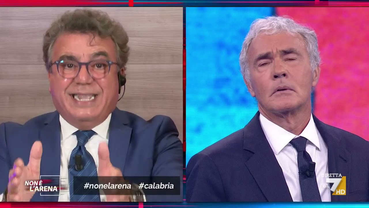 Calabria, Lino Polimeni a Massimo Giletti: 