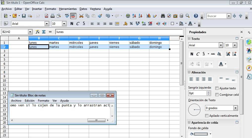 tutorial de hoja de calculo open office - YouTube