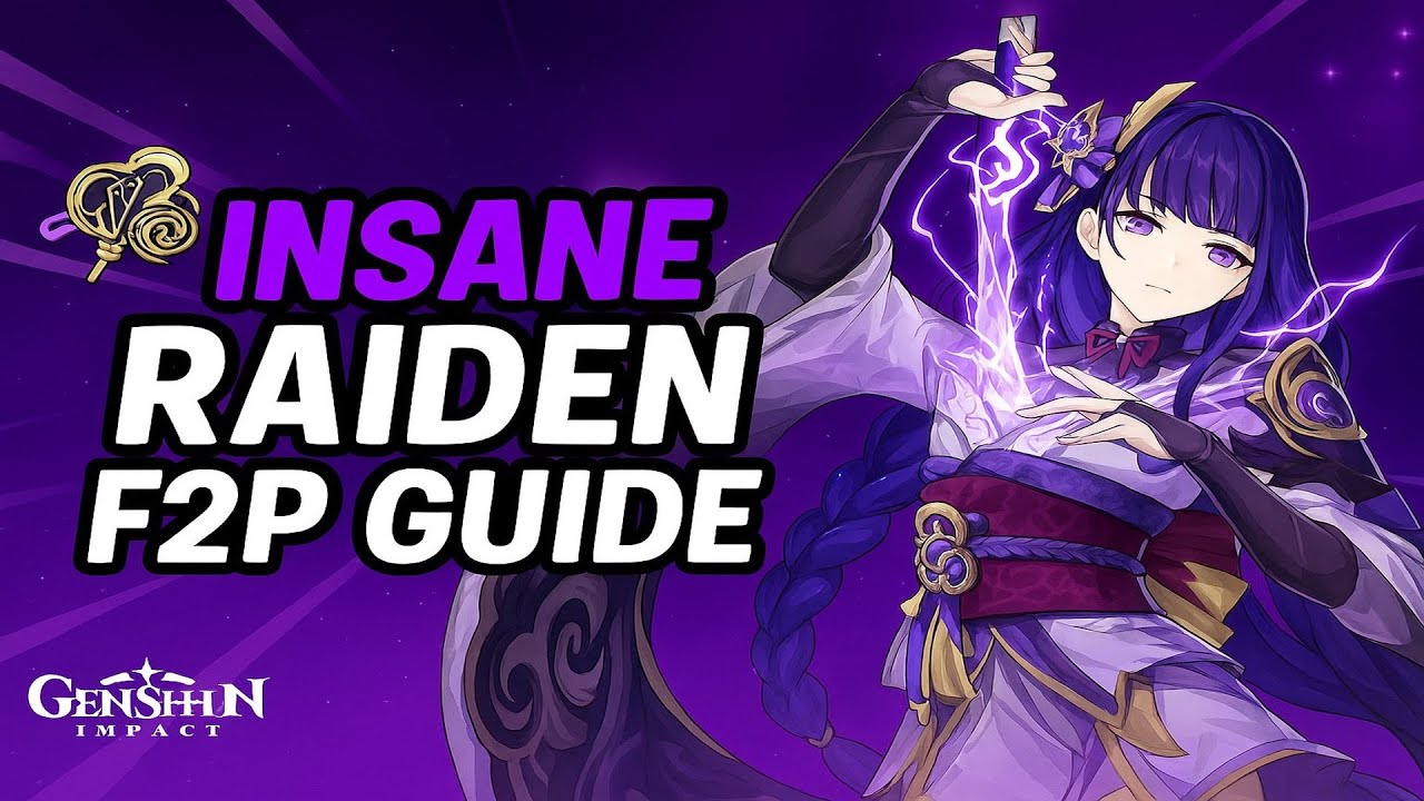 INSANE Damage! Raiden Shogun F2P Build & Team Guide