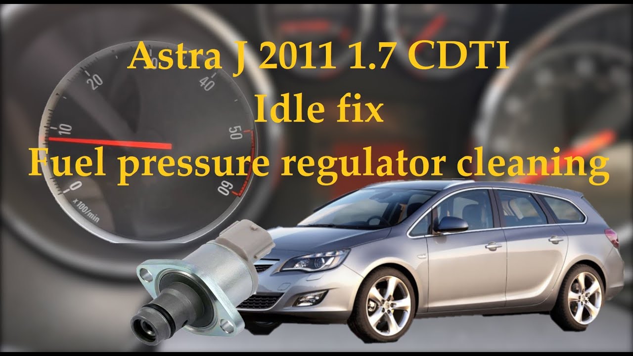 Opel Astra J - 1.7CDTi - EGR Valve Cleaning 