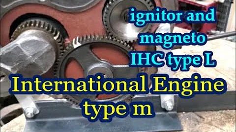 International Engine type m IHC Magneto and Igniter Ignition Timing