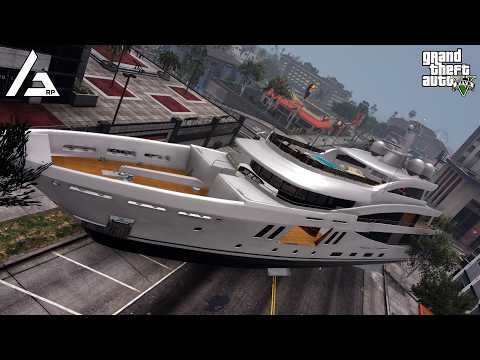 Tsunami WRECKS San Andreas!!  -  GTA 5 Roleplay - ARP - 1462.
