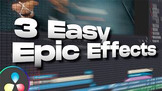 3 Simple Effects to make your edits Epic!