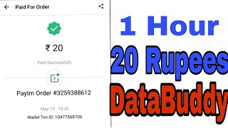 Free Paytm App 20 Rupess Cash Earn DataBuddy || Lot of Money || By Hindi Demo screenshot 5