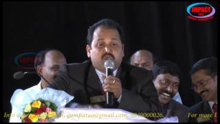 Speech by JCI N RAMAKRISHNA ( NP-JCI INDIA 2013 ) at IMPACT 2013