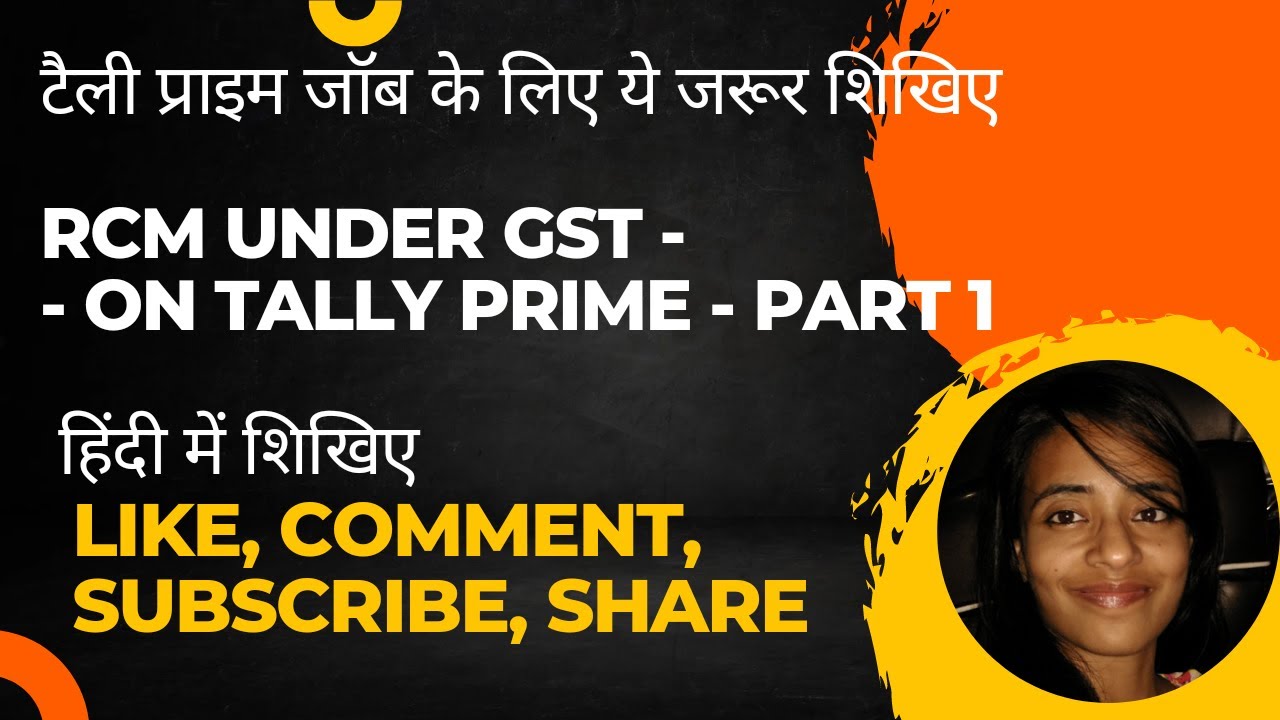 GST RCM on Journal in Tally Prime || Reverse Charge Mechanism || Basic ...