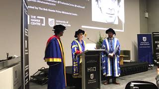 Honorary Doctorate from the University of South Australia, Dr Neil Gaiman
