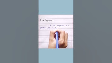 Define Line Segment #shorts