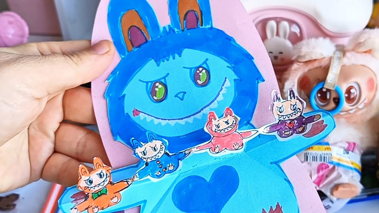 LABUBU POP UP HEDİYE KART FİKRİ 