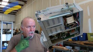 Copper, Circuit Boards and more!  Scrapping a heavy power transformer