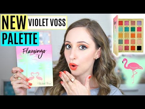 Violet Voss Flamingo Palette Tutorial - YouTube