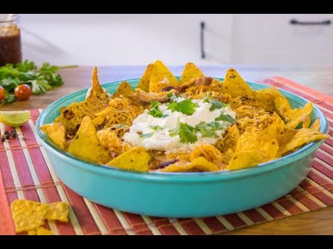 ناتشوز باربكيو الدجاج
