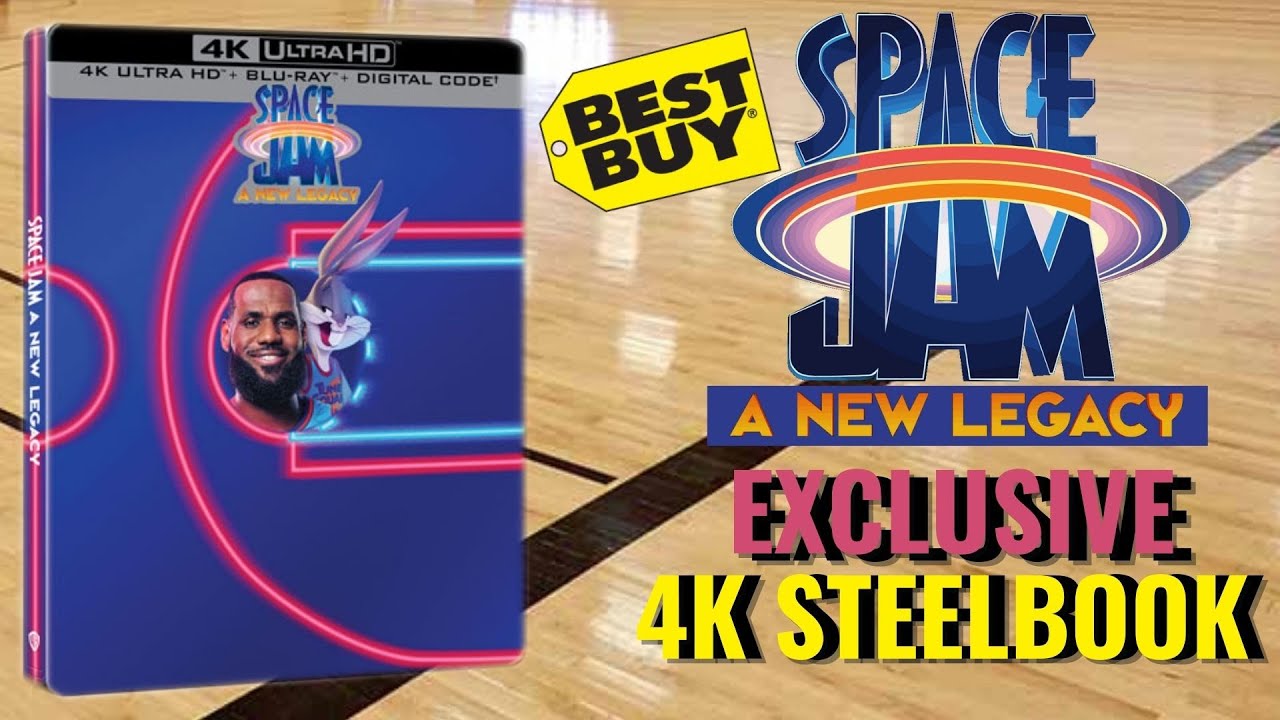 Space Jam: A New Legacy Blu-ray (Blu-ray + DVD + Digital HD)