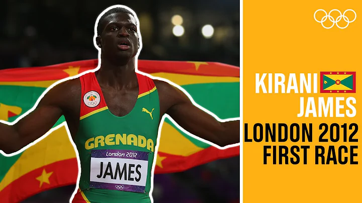 Kirani James'  first Olympic Race!