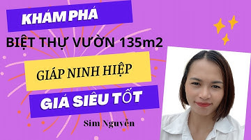 KHÁM PHÁ BIỆT THỰ VƯỜN 135m2 GIÁP NINH HIỆP - GIÁ SIÊU TỐT CHỈ CÓ Ở CENTA CITY TỪ SƠN #VsipBacNinh