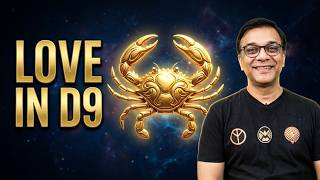 7th Lord of D1 Horoscope in CANCER Sign in the D9 NAVAMSA Horoscope
