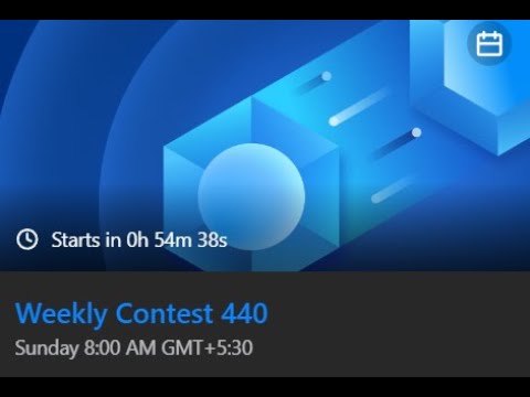 Leetcode Weekly Contest