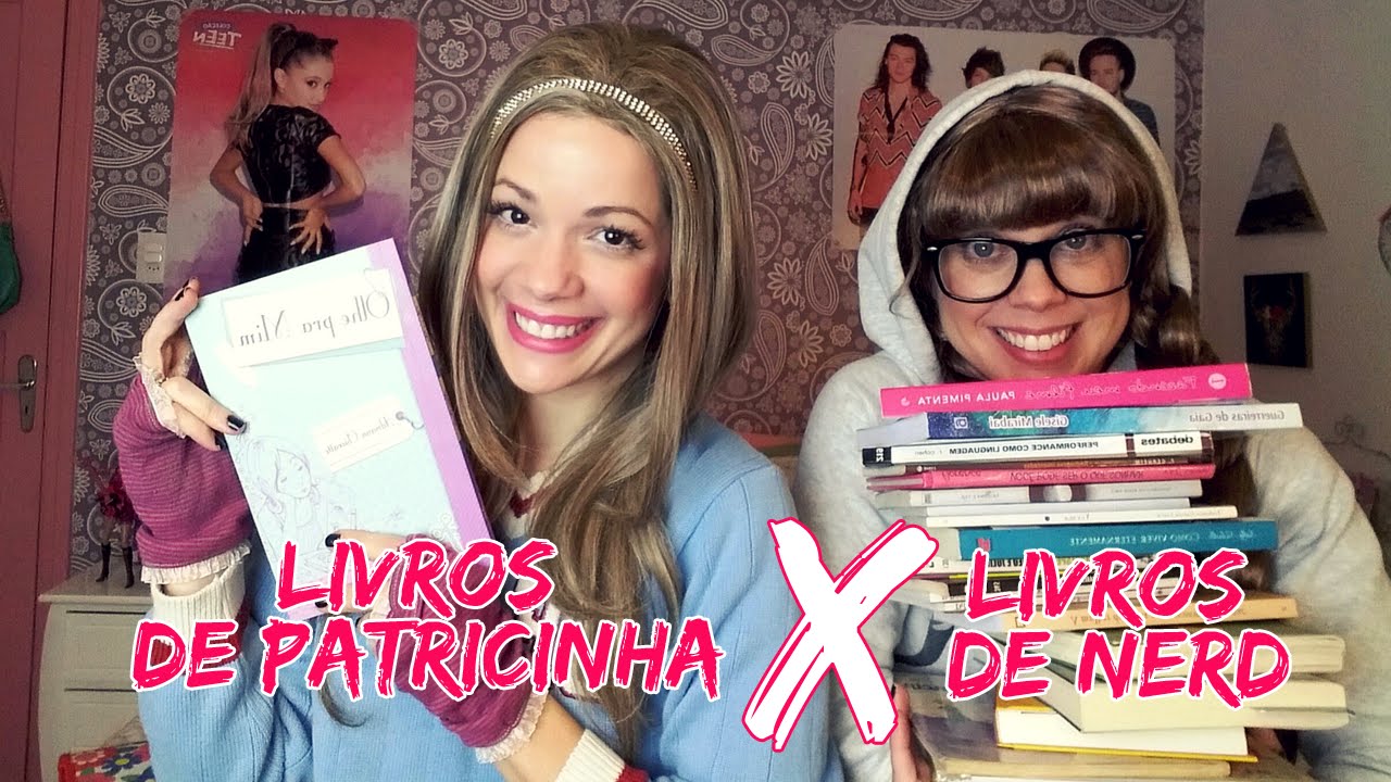 LIVROS DE PATRICINHA X LIVROS DE NERD by Ashley