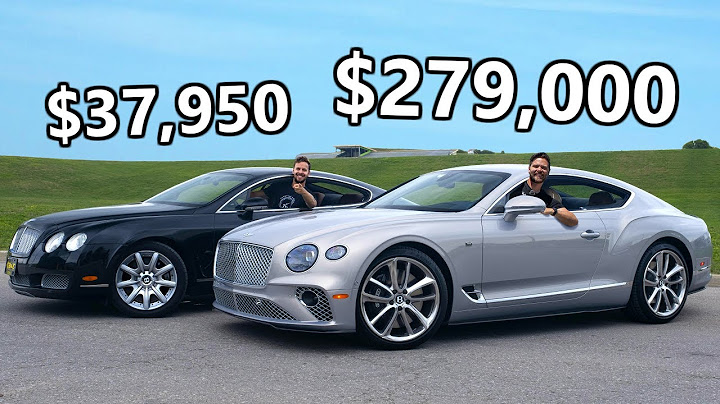 2020 Bentley Continental GT vs The Cheapest Continental GT You Can Buy