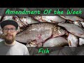 Amendment of the week something smells fishy