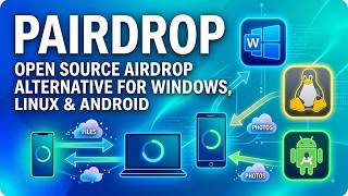PairDrop: Open Source AirDrop Alternative for Windows, Linux & Android screenshot 5
