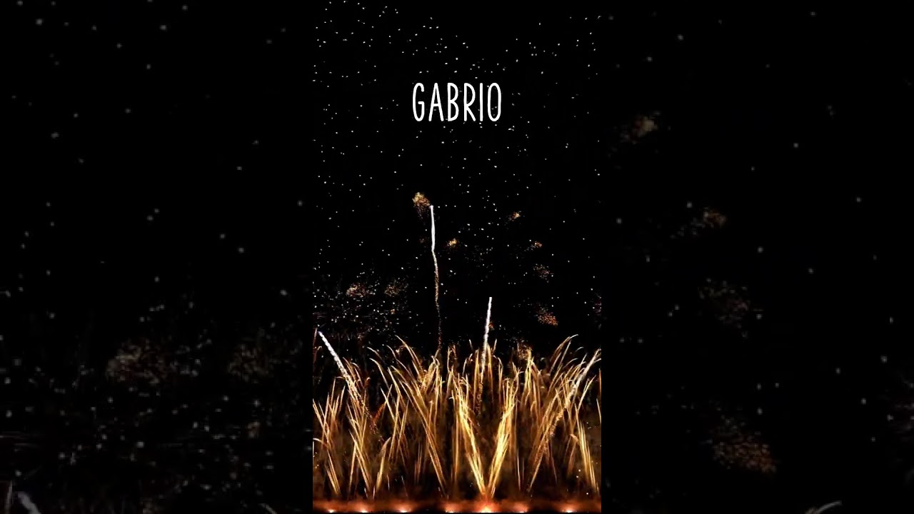 ♪♪ HAPPY BIRTHDAY GABRIO  ♪♪
