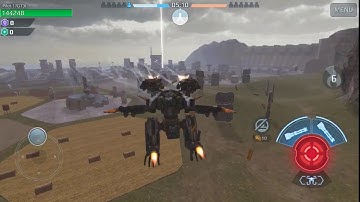 War Robots - new test server flying robots are 😎.