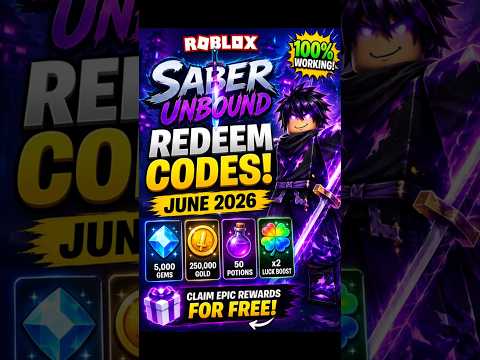 Roblox Saber Unbound Codes | Saber Unbound Redeem Codes #saberunbound