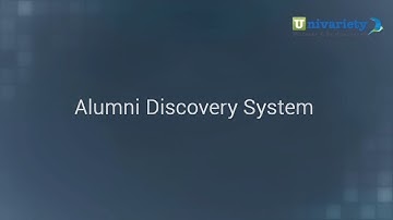 Alumni Discovery System
