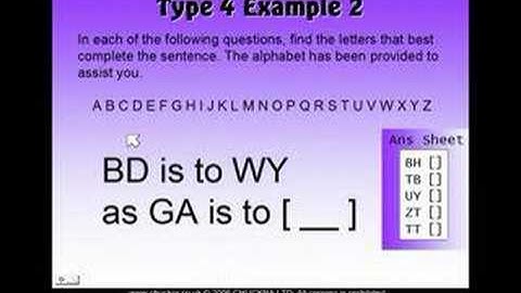 11 Plus Verbal Reasoning Type 4