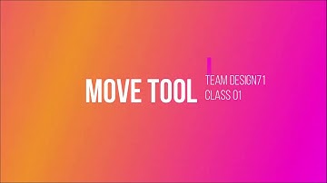 How to Use the Move Tool - Photoshop cc 2019 #lifeeducation71