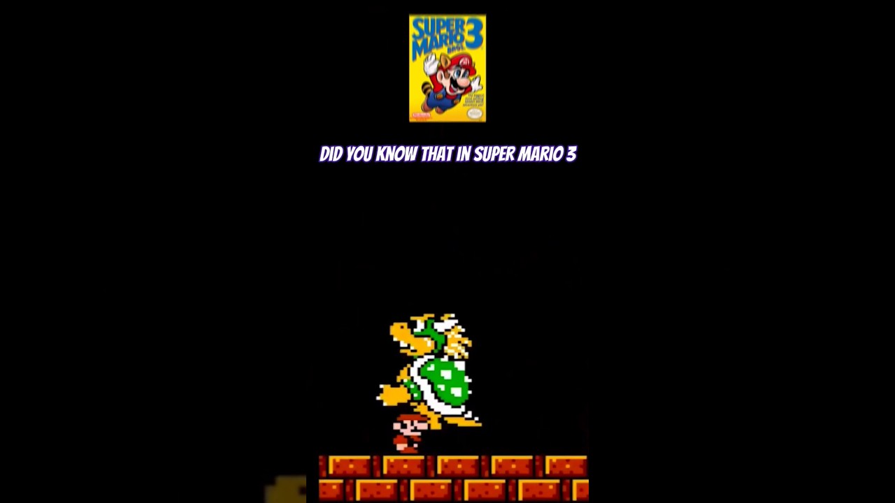 This trick makes Bowser a total joke. #supermariobros3