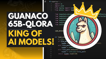 Guanaco 65b LLM: 99% ChatGPT Performance WITH QLoRA Finetuning!