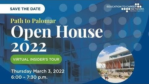 Path to Palomar 2022