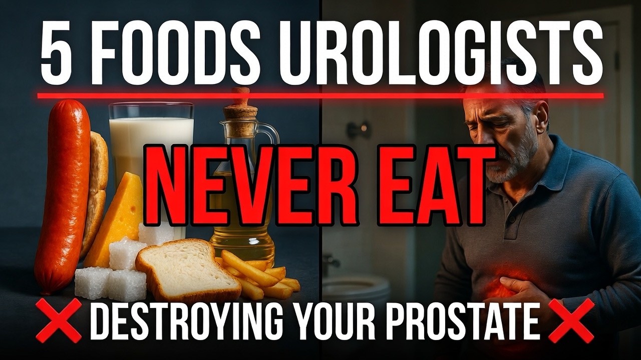 5 продуктов, которые урологи НИКОГДА не едят — разрушение простаты втайне (Прекратите прямо сейча...