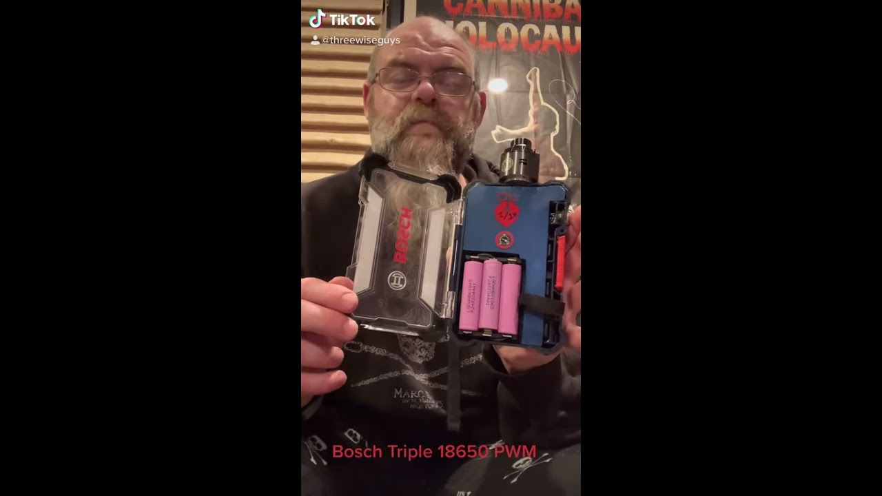 Bosch triple 18650 pwm vape mod