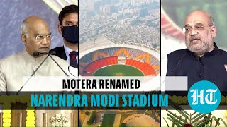 Sardar Patel cricket stadium in Motera renamed Narendra Modi stadium