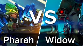 Pharah vs Widow | Overwatch 2 Game from stream 43