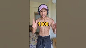 1000 Pushup Challenge💀 || Pushups Until 1000 Subscribers