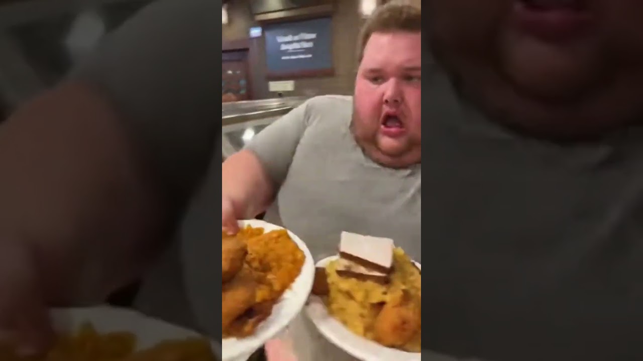 Buffet Sprint Gone Wrong 🍽️🏃‍♂️